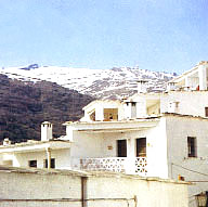 Arquitectura tipico de Alpujarra en provincia de Granada